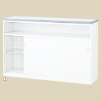 書庫・カウンター スチール製ハイカウンター ホワイト W150cm / kp38-361-8-3