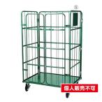 台車 本体 店舗用ラスパレ 床板スチールタイプ 扉付き W95cm / kp38-433-93-4
