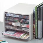 収納家具・収納ケース レターケース 浅5段 ホワイト / kp38-783-97-2