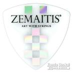 Zemaitis ピック トライアングル 20枚入 Pick ZP15 TR/H, White, Pack of 20