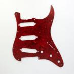 [Outlet] Fender Japan Exclusive Parts Pick Guard Classic 60s Stratocaster 11-Hole 4-Ply, Red Tortoise Shell