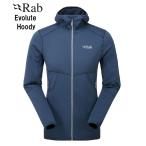ショッピング登山 Rab ラブ Evolute Hoody 登山 メンズ フリース ミドルレイヤー ウェア (テンペストブルー)