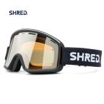 25 SHREDshu красный MONOCLE BLACK - SILVER GOMONJ11B VLT 23% лыжи защитные очки 