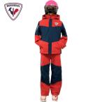 26 ROSSIGNOL Rossignol DEMO TEAM JR SUIT RLOJS RED × NAVYski- одежда Junior две части 