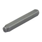 新潟精機（SK）精密刻印 アルファベット 6mm J SP6-J【メーカー直送品】