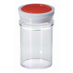 新潟精機（SK）ラボランスチロール棒ビン 120ml RV-120【メーカー直送品】