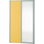 オフィス家具 パーテーション ＴＲＵＳＣＯ　ローパーティション　縦半面半透明　Ｗ９００ＸＨ１７６５　ブルー　  (TLP-1809H-B)