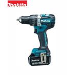 マキタ　makita　DF484DRGX　充電式ドライバドリル（青）　バッテリBL1860B×2本・充電器DC18RF・ケース付