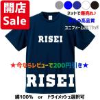 母校応援グッズ　RISEIユニフォーム風Tシャツ&ロンT　履正社、李青、りせいのOBの方、地域の方、高校野球ファンの方にオススメ