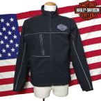 ハーレーダビッドソン　Detour Windproof Jacket ブラック バイカー ライダース サイズS