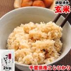 玄米 お米 2kg 令和元年産 千葉県産 コシヒカリ 再調整済み ラッピング・お試し品など同梱対応不可