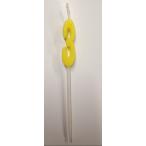  пастель * свеча * тонкий * номер пена 3 ( 1 шт. ) цифра свеча день рождения праздник память день 