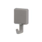 eフックA形 白熊 シロクマ C-2M-XS-GR マグネットタイプ ベースサイズ：XS グレー 1個