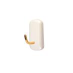 ピアノフック 白熊 シロクマ C-30M-S-PEIV マグネットタイプ ベースサイズ：S パールアイボリー 1個