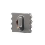 パズルフック 白熊 シロクマ C-34M-XS-GR マグネットタイプ ベースサイズ：XS グレー 1個