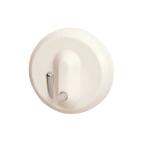 eフック丸形 白熊 シロクマ C-6M-RM-IV マグネットタイプ ベースサイズ：RM アイボリー 1個