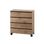  wood chest with legs Iris o-yamaIRIS WCHL-790 ash Brown 1 pcs 