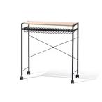 アイリスオーヤマ HIRO BIRO スラックスハンガー HSH-20 ナチュラル/ブラック