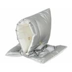 ショッピング防災頭巾 アイリスオーヤマ 防災頭巾 BZN-380M Mサイズ シルバー 日本防炎協会認定品