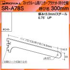  stock салон для вешалка держатель ( внутри . specification ) полки . Royal белый покраска SR-A78S -300mm