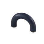 P-100 PC丸棒ハンドル 白熊 シロクマ P-100 インサート無しタッピングタイプ サイズ：豆 樹脂 黒 1個