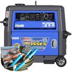50000-049-2　(送料無料)　エンジン溶接機　GAW-155ES　イエローライン20m付属品付き(J)　自動IS機能付き　デンヨ−