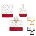  высота волна klieito/ Disney сумка 3 позиций комплект Kids / ребенок / мужчина ./ женщина сумка для занятий / обувь сумка /napsak бежевый / белый / красный 