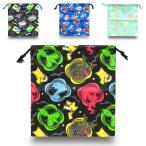  maru yosi герой мешочек L размер Kids / ребенок /../ ученик начальной школы / мужчина ./ женщина мешочек Pokemon / Plarail / Tomica W примерно 31cm×H примерно 35cm