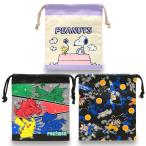  мешочек мешочек для ланча стакан пакет Pokemon Dragon Ball Snoopy S размер маленький размер W примерно 18cm×H примерно 22cm