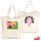 プーマトートバッグキャンバス地コッ...