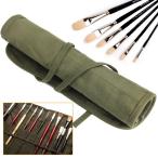  немедленная уплата . кисть кейс кисть наматывать парусина roll пенал roll пенал инструмент inserting 22 слот . кисть держатель масло кисть акварель кисть для кисть inserting кисть место хранения наматывать 