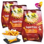 McCain 冷凍 スーパークリスプ スパイシー ポテト 650g 3袋セット / ストレートカット3/8