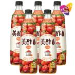 美酢 アセロラ 900ml 5本セット / CJ ミチョ [日本正規品] 果実酢 飲みやすい 飲むお酢 飲む お酢 果実