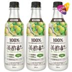 美酢プラス うめ 500ml 3本セット / CJ ミチョ+ 梅 韓国 ドリンク 果実酢 飲みやすい 飲むお酢 飲む お酢 果実