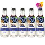 美酢プラス ブルーベリー 500ml 5本セット / CJ ミチョ+ 韓国 ドリンク 果実酢 飲みやすい 飲むお酢 飲む お酢 果実