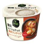 bibigo 韓飯レンジdeクッパ 海鮮スンドゥブ 173.7g 1個 　 CJフーズ レンジ クッパ 韓国簡易食 即席料理 ダイエット ヘルシー  ビビゴ サムゲタンがゆ レトルト