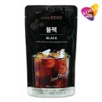 CAFFEBENE ブラック 190ml 4袋セット / 韓国コンビニ パウチドリンク カフェベネ 飲み物 コーヒー