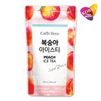 CAFFEBENE ピーチアイスティー 190ml 10袋セット/ 韓国コンビニ パウチドリンク カフェベネ 飲み物