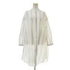 pual ce cin / pual ce cin полоса марля рубашка длинный рукав One-piece 