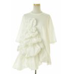 ENFOLD / エンフォルド 300ES980-2660 CUT AND SEWN スビン天竺 デザイン 五分袖Tシャツ
