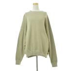 SLOBE IENA / slow b Iena 24AW 24070912513030 Bick Silhouette pig men to обратная сторона шерсть тянуть over длинный рукав тренировочный 