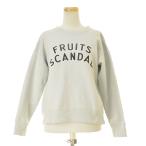 R&D.M.Co / OLDMAN'S TAILOR / オールドマンズテーラー FRUITS SCANDAL COMPACT 裏起毛 TRAINER 長袖スウェット