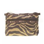 LESPORTSAC / Le Sportsac COSMETIC CLUTCH Blond Zebra сумка 