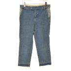 MUVEIL /myu вуаль MA32FP018 Denim укороченные брюки 