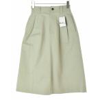 MARGARET HOWELL MHL / マーガレットハウエルエムエイチエル 25SS 5955132501 WASHED COMPACT COTTON ロング スカート