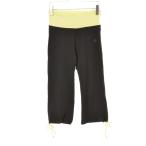 ADIDAS / Adidas E92290 93 BC йога разрозненный Capri L укороченные брюки 