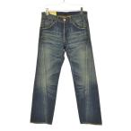 LEVIS / Levi's R1021-02 цельный разрезание Denim брюки 
