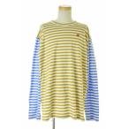 COMME des GARCONS PLAY / コムデギャルソン プレイ AD2021 AZ-T318 Small Red Heart Striped L/S T-Shirt ボーダー 長袖Tシャツ
