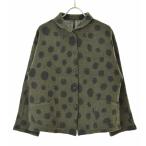 ショッピング水玉 Grape Yokohama Motomachi 水玉ドット ウールガーゼ ウールジャケット