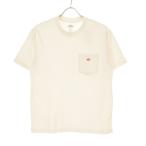 DANTON / ダントン JD-9041 天竺コットンポケットロゴ 半袖Tシャツ